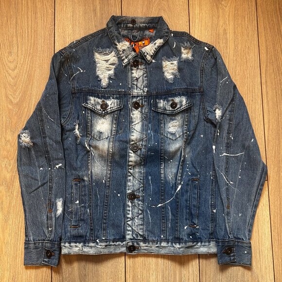Other - Distressed Denim Jacket